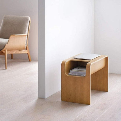 Modern Nightstand Side Table – Minimalist Bedside Coffee Table