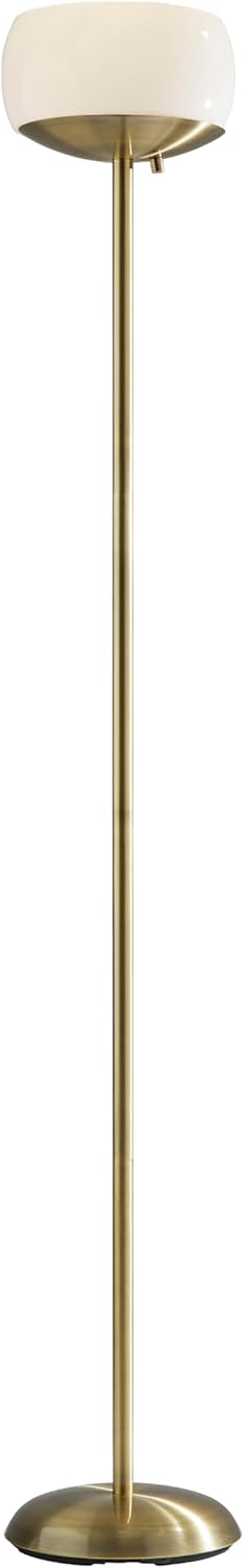 Modern Torchiere Floor Lamp – Antique Style Living Room Light