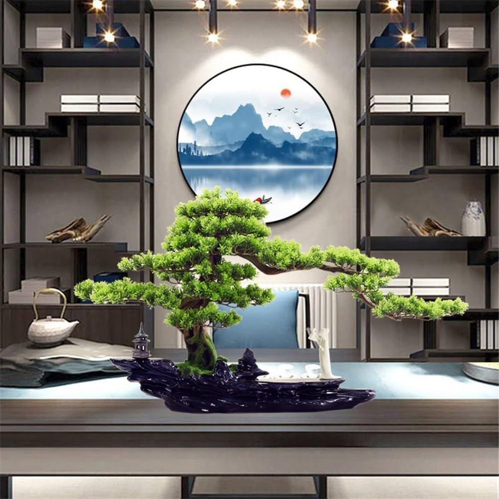 Artificial Plant Decor Set – Modern Home Accent Ornaments