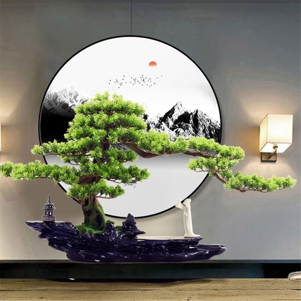 Artificial Plant Decor Set – Modern Home Accent Ornaments