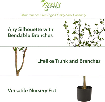 Artificial Citrus Tree – Minimalist Home Decor Plant