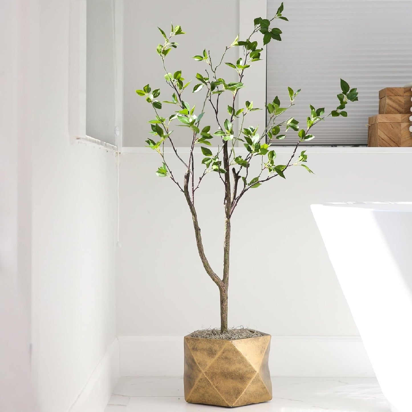 Artificial Citrus Tree – Minimalist Home Decor Plant