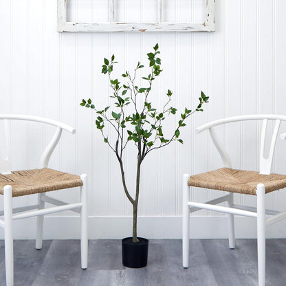 Artificial Citrus Tree – Minimalist Home Decor Plant